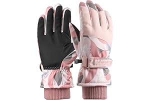 SEDEX Gants Ski Femme d'hiver Chaud Tactile Impermeable Gants de Ski Thermique Antidérapants Polaire Gloves Hiver Neige d'Extérieur Sport Snowboard Cyclisme Moto Velo VTT Scooter Running Randonnée