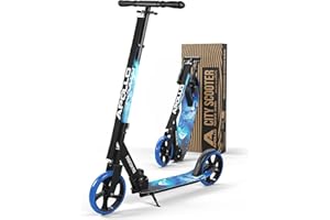 ‎APOLLO Apollo Phantom Pro City Scooter - XXL-Räder, faltbar, höhenverstellbar, Tretroller für Erwachsene, Kinder und Jugendliche, kompakter City-Roller