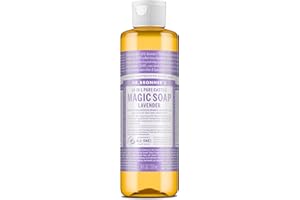 (240ml, Lavender) - Dr. Bronner's Fair Trade & Organic Castile Liquid Soap - (Lavender, 240ml)