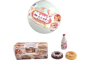 Bizak Mini World Caprichos, Cápsulas Sorpresa con coleccionables en Miniatura y comiditas. 70 Sorpresas con Dulces, Bebidas y Pegatinas, Niños y Niñas +6 Años, (64505003)