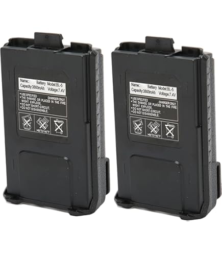 7.4V 1600mAh Li-ion Replacement Battery For Icom BP-256 IC-92AD IC-E92D ID-92