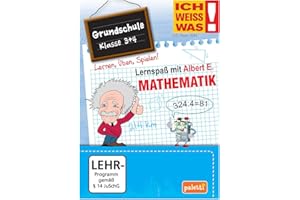PALETTI Ich weiss was! Lernspaß mit Albert E.: Mathematik - Grundschule 3 + 4 CD ROM