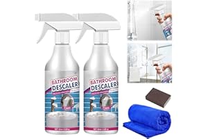 CATNAT Nettoyeur de taches têtues, 2026 Nouveau Puissant Bathroom Descaler Foam Spray pour Toilettes Égout Salle, Acide Oxalique Nettoyant WC Salle Multifonctionnel Nettoyant Salle de Bain (2)
