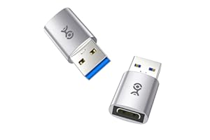 Cable Matters 2-Pack, 10Gbps USB-A Male to USB-C Female Adapter