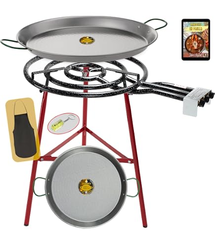 Paella-Gasbrenner 24,5 kW / 60 cm (Ringbrenner, Gaskocher, Hockerkocher, Brenner) f. Riesenpfannen