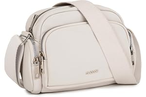 Gladdon bolso de hombro de las mujeres, bolso pequeño, ligero e impermeable bolsa de deporte para niñas, multi-bags con correa ancha y cierre de cremallera...