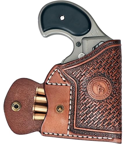 British WWI .455 Webley Revolver Leather Holster with cartridge pouch