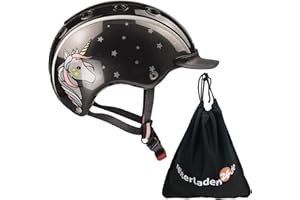 ‎RL24 RL24 - Casco Kinder Reithelm inkl. Schutzbeutel – ergonomische Mädchen & Jungen Reitkappe – Helm zum Reiten, Fahrrad- & Skifahren – optimal belüfteter Reiterhelm – Farben & Gr.n