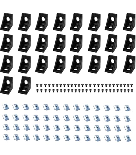 Accessorio Stampante 3D CheckReality Piastra Di Giunzione A T Per Stampante 3D - 5 Fori, Per Profili Alluminio 2020, Colore Nero Block Shaft Giulietta - Foto 7