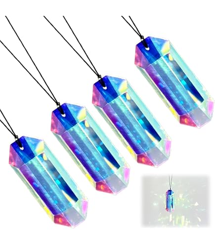 Acchiappasole In Cristallo Arcobaleno, Da Appendere, A Forma - 4