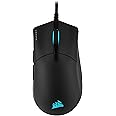 Corsair Sabre RGB Pro Champion Series Fps/Moba Gaming Mouse - Ergonomic Shape For Esports And Competitive Play - Ultra-Lightweight 74G - Flexible Paracord Cable