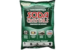 HOMEY MART Soda Crystals 1.2kg – Multi-Purpose Cleaner & Degreaser | Removes Stains, Softens Water, Unblocks Drains, Natural Household Cleaner & Laundry Booster