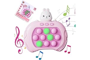 BAFLOVGA Quick Push Bubble Game, Mini-Handheld Fast Speed Push Game, Relieving Stress Pop Fidget Game, Giocattolo Pop Fidget It per Bambini Adulti