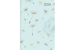 ‎ALPHA EDITION Ladytimer Mini Blowballs 2024 - Taschen-Kalender 8x11,5 cm - Pusteblumen - Weekly - 144 Seiten - Notiz-Buch - Alpha Edition