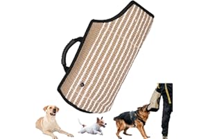 bangminda Hunde Armschutz Schlepper Beissarm für Hunde Beißt Sleeve Hundetraining Bissärmel Schutzhülle für Hundetraining Ausbildungszubehör Hunde