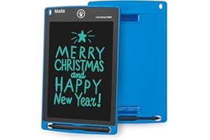 mafiti LCD Writing Tablet,Upgrade Bright 8.5 Inch Kids Drawing Tablet,Kids Learning Toys Portable Writing Board for Children Girls Boys Birthday, Age 2-8(Blue)