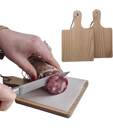 Mini Taglieri In Legno Non Trattato - 36 Pezzi Per Salumi, Formaggi E Decorazione - Foto 8