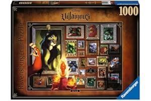Ravensburger Puzzle 16524 Ravensburger Villainous. Skaza 1000 Elementów Puzzle Dla Dorosłych (16524) Unikalne Elementy, Technologia Softclick - Klocki Pasują Idealnie