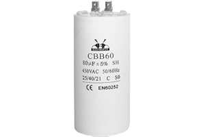 TESTEL Condensador de arranque 450V AC 80 uF CBB60