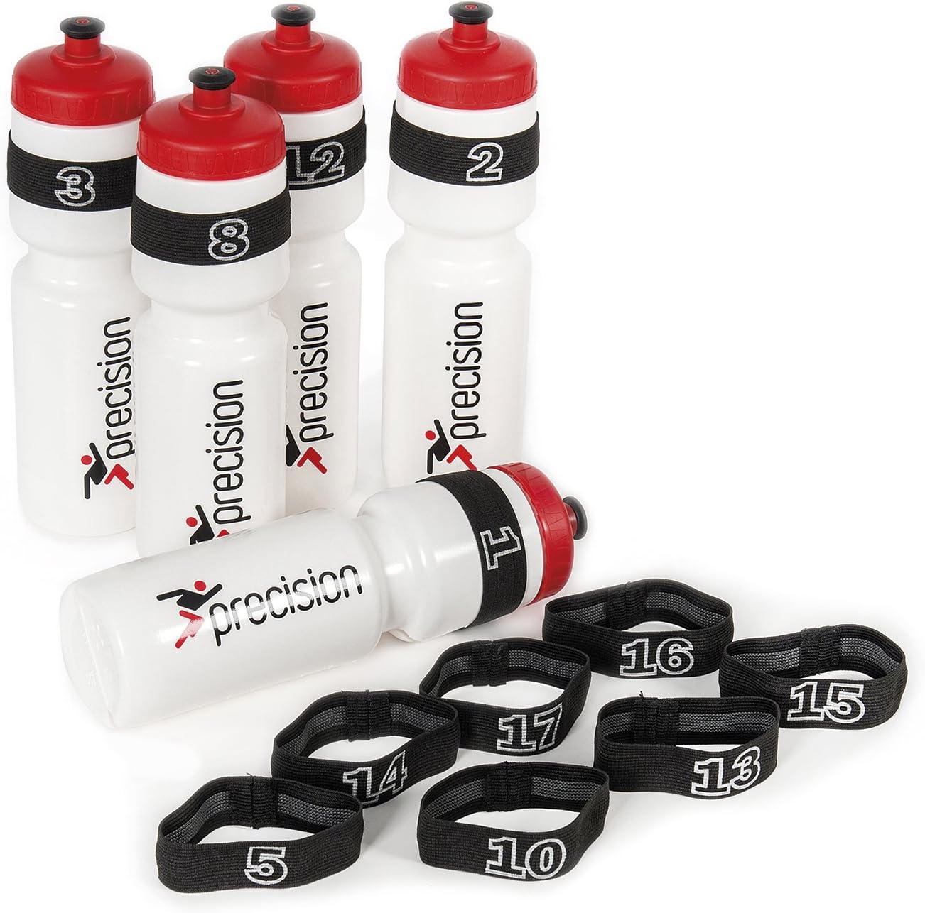 Precision PT Elastic Bottle Numbers (1-16), black/ali, K-REY-TR719