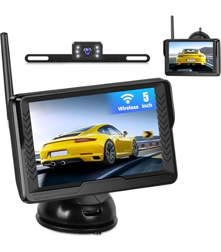 Dashcam Auto 360 Gradi Kit Telecamera Retromarcia Auto Con Monitor 7" IPS - Visione Notturna IR, Cavo 10m Telecamera AHD Auto - Foto 10
