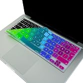 McStorey MacBook Klavye Koruyucu T&uuml;rk&ccedil;e Q Silikon Uyumlu Dazzle Desenli Air 13 in&ccedil; A1466 A1369 Pro 13 in&ccedil; A1502 A1425 Pro 15 