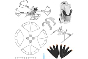 CRAZNICK Propellers for DJI Mini 3 Pro Propeller Guard Landing Gear Leg Extensions Propellers Holder Guard Total 15 pcs for DJI Mini 3 Pro Drone Accessories Set