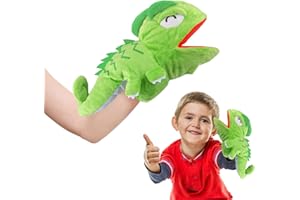 ACTOYS Marionette da Mano, Marionette a Forma di Animale per Bambini, Burattini da Mano per Bambini, Pupazzo di Peluche Natale, Pasqua, Regali di Compleanno per Raccontare Storie, Insegnare