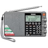 Tecsun PL-880 Taşınabilir Bant Radyo Alıcısı AM/FM/SSB Modları ile