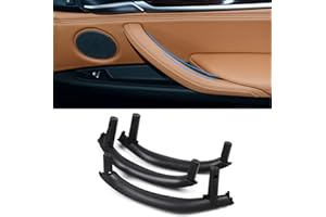 Sucxyor 3PCS Compatibile con Maniglia Porta Interna X5 F15 F85 (2014-2018) Maniglie Interne Sinistra+Maniglia Della Porta Destra per X6 F16 F86 (2015-2018) Maniglia Porta X5 X6-Nero