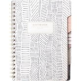 Fringe Studio B&uuml;y&uuml;k Sekmeli Defter, Tribal Lines", Esnek Ciltsiz Kapak, Kolej Kareli, 5 Konu/Kalıp Kesim B&ouml;l&uuml;c&uuml;, 180 &Ccedil;izgili 