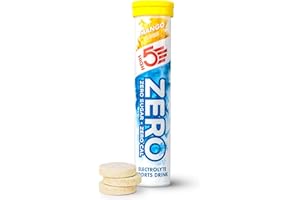 HIGH5 ZERO Electrolyte Tablets | Hydration Tablets Enhanced with Vitamin C | 0 Calories & Sugar Free | Boost Hydration, Performance & Wellness | Tropical, 20 Tablets, Pack of 1