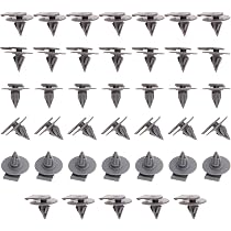 20 Clips Fixation Voiture Mtsooning - Agrafes Plastique Pour Pare-boue, Ailes, Portières