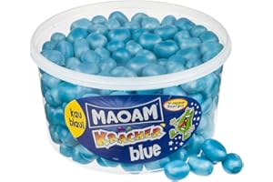 HARIBO Maoam - Kracher Blue - Kaubonbon - Dose mit 1200 Gramm