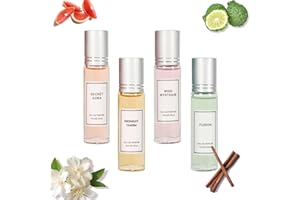 FENGLEAS Pheromone Parfum Woman, Secret Pheromone, Pheromone Parfum Damen, Venom Pheromon Parfüm, Enhanced Scents Pheromone Perfume, Roll-On Pheromon Parfüm (4PC)