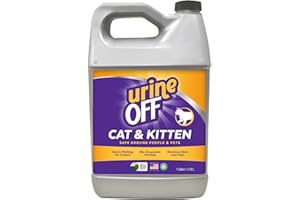 TROPICLEAN Urine Off para Gatos, Recambio de 3.78 litros