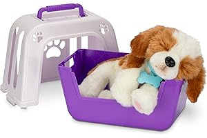 Little Live Pets My Really Real Puppy Patches Le Beagle | Peluche Interactive. 60 Sons et réactions. Fourrure Douce, Pattes lestées, Yeux Mobiles. 72 Versions. Caisse Deluxe. avec Piles. 5 Ans et +.