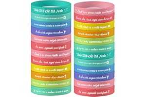 Xingch braccialetti ispiratori in silicone – regali motivazionali per studenti, adolescenti e squadre, regali di compleanno e feste (36)