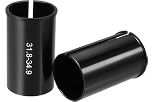 X AUTOHAUX 2 Pcs 31.8mm to 34.9mm Bike Seat Post Tube Adapter Reducing Sleeve