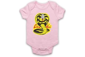 My Icon Art & Clothing Karate Cobra Kai Dojo Logo Sports Film Baby Grow