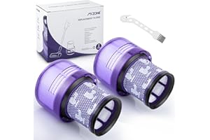 MXZONE V15 Filter für Dyson, 2 Stück Filter für Dyson V11 Absolute, Ersatzfilter V15 SV14 SV17 SV22 Animal Detect Extra Pro Detect Torque Drive Staubsauger Ersatzfilter, Ersetzen Sie DY-970013-02
