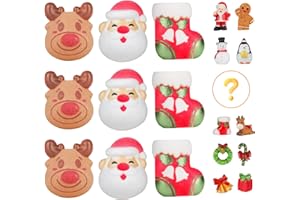 ALLDOMESS Bombe da Bagno Bambini con Giocattoli, 9 Bombe da Bagno Natale per Bambini da 4 a 8, Perfette Bagno Schiumoso, Regalo di Natale Compleanno.