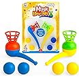 Ratna's Magic Blow Pipe Set of 2 Floating Ball Creative Magic Blowing Ball Toy Party Game for Kids & Adults