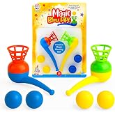 Ratna's Magic Blow Pipe Set of 2 Floating Ball Creative Magic Blowing Ball Toy Party Game for Kids & Adults