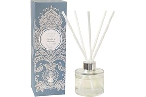 Shearer Candles Vanilla and Coconut Scented Reed Diffuser,Green,Packaging may vary