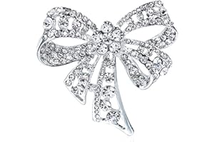 MOUNT KUMGANG Damen Brosche, Strass Brosche, Damen Anstecknadeln, Diamant Brosche, für Partys, Bankette, Schal dekoriert, Kleidung Modeschmuck, Mantel Zubehör, Schmuck, Geschenke