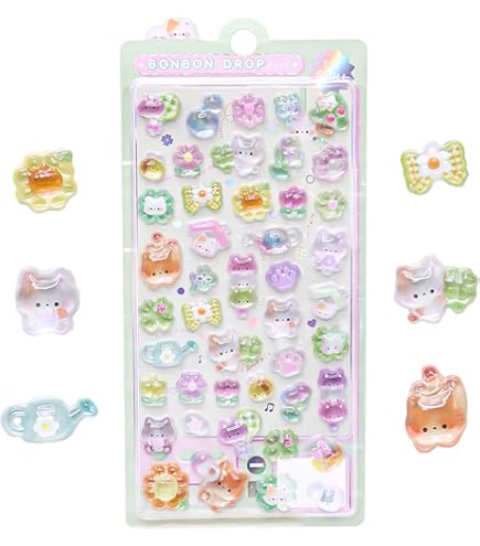 Lychii Plakboekstickers, 234 stuks voorgesneden vintage Lychii Plakboekstickers, 234 stuks voorgesneden vintage