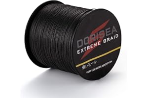 Dorisea - Filo da pesca in treccia estrema 100% Pe, 300 m, lunghezza 300 m, lunghezza 2,7-249,5 kg, filo da pesca, resistente all'abrasione, incredibile superline Zero Stretch diametro piccolo
