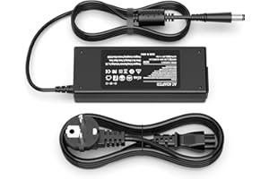 BIUBOTY Caricabatterie 90W per Hp Notebook Alimentatore Ca Cavo Alimentazione PC Portatile per Hp Pavilion Dv4 Dv5 Dv6 Dv7; Hp Compaq 6730b Caricatore Laptop Adattatore (7.4 X 5.0mm)
