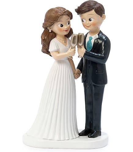 Y686 PastelCouple de mariés Foot et 14,5 x 19,5 cm